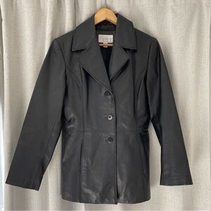 Worthington Leather Blazer
